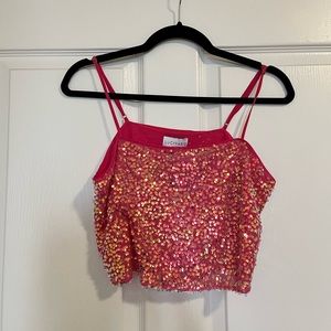Sequin top
